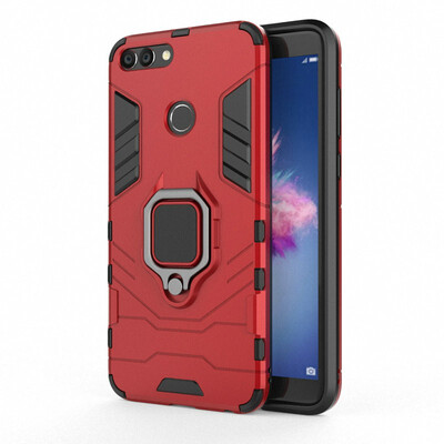 

for Huawei P smart 565" FIG-LA1 FIG-LX1 LX2 LX3 Holder Phone Case for Huawei nova lite 2 FIG-L21 Enjoy 7S Hard Armor Case Cover
