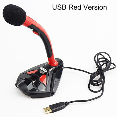 

Karaoke Professional Microphone for Computer HD Studio Noise Cancelling USB 35mm Microphone Condenser For Recording Vocals PC
