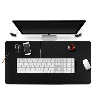

BUBM mouse pad small office table pad laptop pad keyboard pad office desk table pad game home mat waterproof support large goods custom sky blue small single side