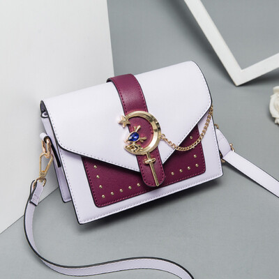 

Xia ins super-hot girl on the Korean version of Chao Chao single shoulder slant bag fashion students straddle