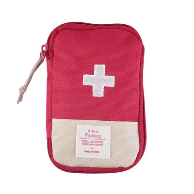 

Mini Outdoor Camping Home Emergency Portable First Aid Kit Bag Case