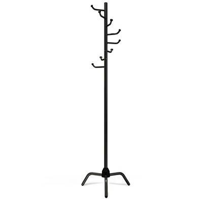 

Coat Rack Clothes Tree Coatrack Hat Hanger Hallstand Clothes Hat Tree Rack Free Standing Simple Fashion Hat&Coat Stand with L-