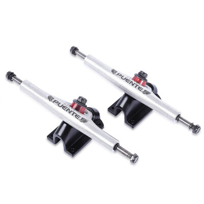 

PUENTE 2pcs Generic 7 inch Skateboard Truck Accessory