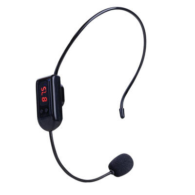 

RadioFM Wireless Headset Microphone Handsfree Megaphone Mic for Loudspeaker