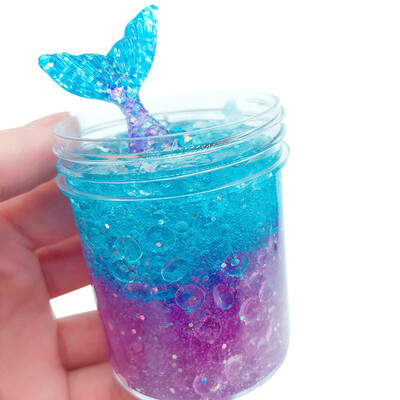 

120ml Mermaid Mud Mixing Cloud Slime Putty Scented Stress Kids Clay Toy