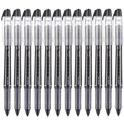 

Chenguang M&G Ruilang series 05mm black straight liquid full needle gel pen pen pen 12 box ARP50801