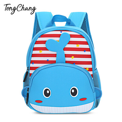 

TongChang Cute Kid School Bag 3D Cartoon Animal Zoo Print Backpack