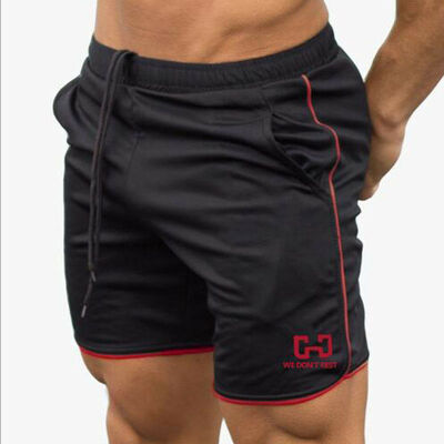 

Mens Gym Training Shorts Workout Sports Casual Clothing Fitness Running Short