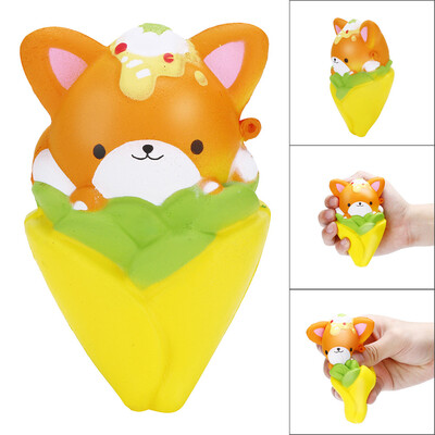 

YIWULA12CM Squishy Pinecone Bear Cream Scented Slow Rising Stress Reliever Squeeze Toy
