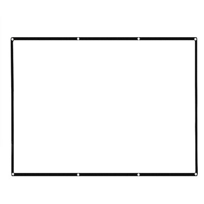 

120 Portable Projector Screen HD 43 White 120 Inch Diagonal Projection Screen Foldable Home Theater for Wall Projection Indoors