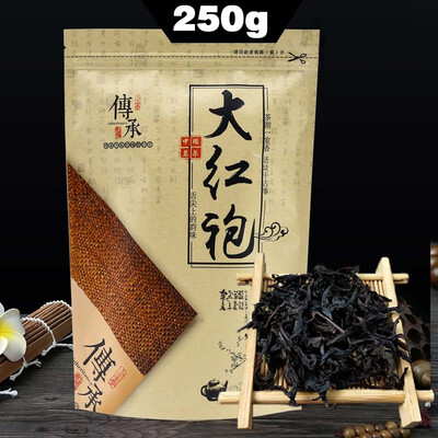 

250g Tea Da Hong Pao Big Red Robe Zip Seal Bag Package Wuyi Oolong DaHongPao Shui Xian Da Hong Pao Tea best oolong tea