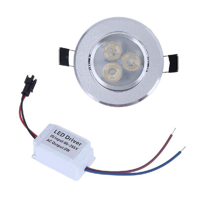 

9W LED Downlight Ceiling Lamp Spot Light Recessed AC85-265V Lamp LED Driver for Home Illumination White