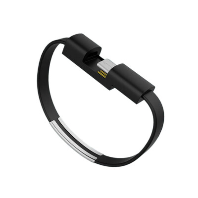 

Cwxuan USB 20 Type C Bracelet Wrist Band Data Sync Charging Cable