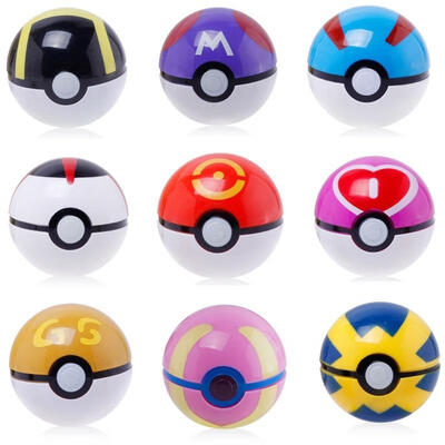 

1 Pc Action Anime Figure Pokemon Ball Pokeball Fairy Ball Toy Gift With Random Pokemon Figure Kid&39s Toy