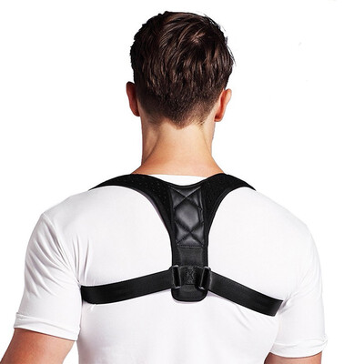 

FITTOO Posture Corrector for Men Women Upper Back Support Brace for Clavicle Support