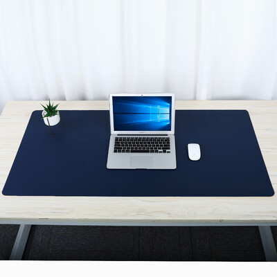 

BUBM mouse pad oversized office desk pad laptop pad keyboard pad desk desk desktop pad eating chicken Jedi survival mat simple custom plus size treasure blue yellow