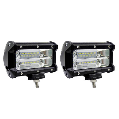 

5inch 72W LED Light Bar Spot Beam Work Light Driving Fog Light Road Lighting