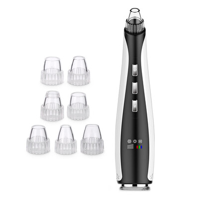 

JHF - 12 Rechargeable Blackhead Removal Pore Cleaner Cold Hot Compress RGB Lights