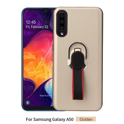 

Magnetic Car Mount Case Samsung Galaxy A50 Phone Ring Stand Case Samsung A50 SM-A505FNDS SM-A505FMDS Hybrid Armor TPU Cover