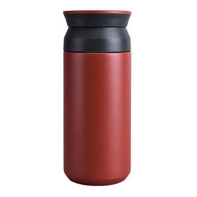 

Stainless Steel Vacuum Flask Portable Simple Art Water Filter Cup