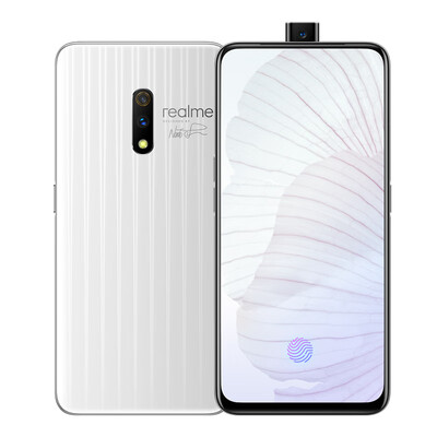 

Realme X master version white garlic 48 million double camera lift camera screen fingerprint game smart phone 8128GB full Netcom dual card