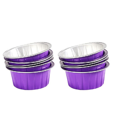 

Blue ZOO 10Pcs Mini Bowl Round Shape Aluminum Foil Melting Wax Bowls Hair Removal Bean Bowl for Hot Film Hard Waxing Pellet