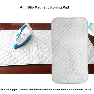 

Portable Foldable Anti-Slip Magnetic Ironing Pad Mat Blanket for Table Top & TravellingIroning PadIroning Blanket