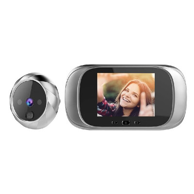 

Digital Door Viewer Peephole Door Camera Doorbell 28-inch LCD Screen Night Vision Photo Shooting Digital Door Monitoring for Home