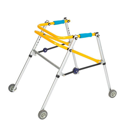 

Folding Posture Control Pediatric Posterior Rolling Walker Assist 4-Wheel