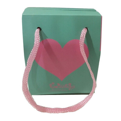 

FUNNYBUNNY 5pcs Wedding Heart Love Chocolate Cookie Candy Bag Gift Box Party Favour