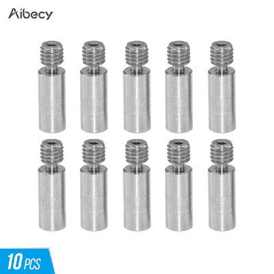 

Aibecy Heat Break Nozzle Throat M6 Screw 22mm Length Extruder V6 Dual Hotend J-head Throat 3D Printer Parts 175mm All Metal 1