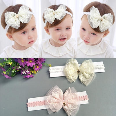 

Newborn Baby Toddler Infant Girls Cute Flower Headband Headwear Accessories