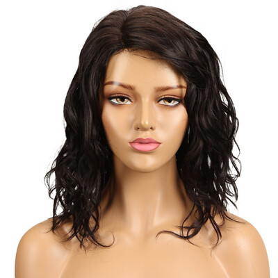 

Noble Brazilian Water Wave Human Hair Wigs Remy Water Wave Wig Perruque Cheveux Humain Free Shipping