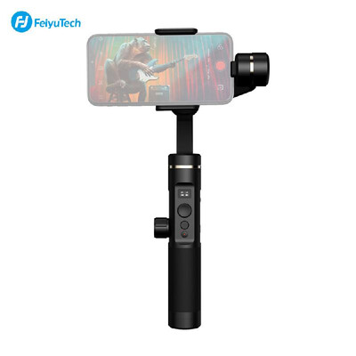 

FeiyuTech SPG2 3-Axis Stabilized Handheld Gimbal Splash Proof Stabilizer with Tripod Battery for iPhone XS876 for Samsung Galax