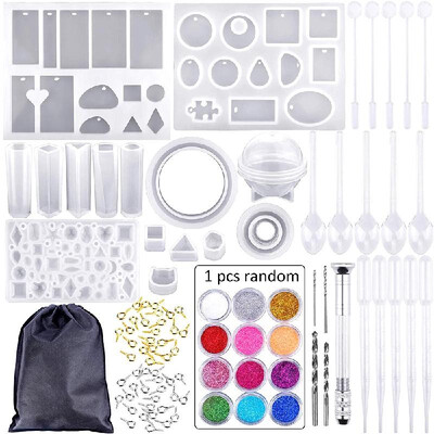 

83pcsset Silicone Jewelrys Making Molds Handcraft Casting Diamonds Pendant Mold DIY Tools Set