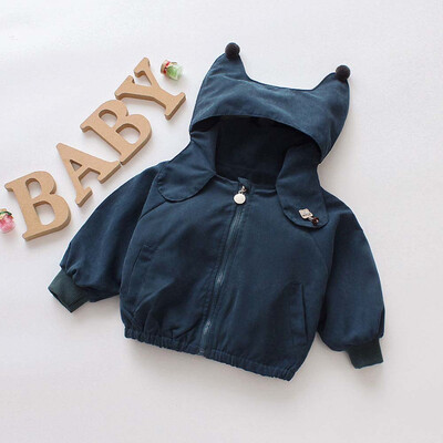 

Newborn Baby Girls Long Sleeves Hooded Jackets Coat Kids Outwear Clothing