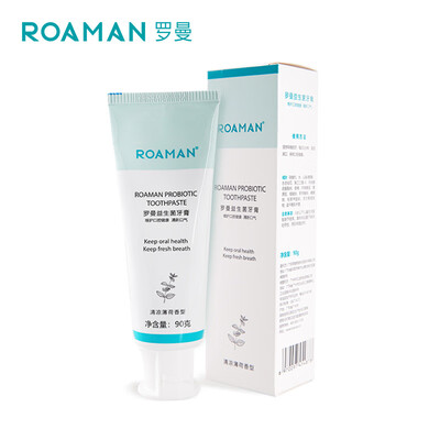 

ROAMAN Adult Probiotic Toothpaste Whitening Moisturizing Freshness 90g