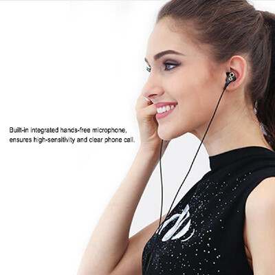 

UiiSii BA-T8 35mm Wired Headphones In-Ear Music Earbuds Dual Dynamic Earphone with Mic For iPhone Xiaomi Android