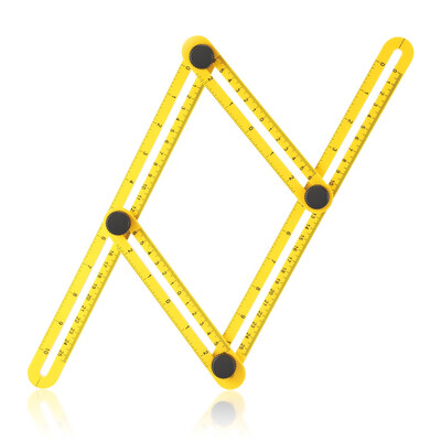 

Multifunctional Angle Measuring Ruler Tile Floor Template Measurement Tool