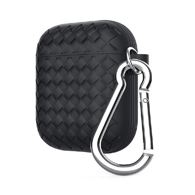 

Woven Pattern Series Protective Cover for Air Pods Protection Blue