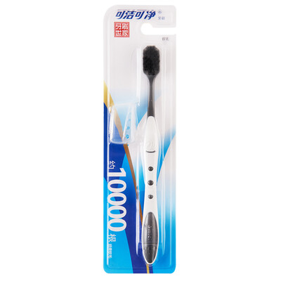 

Cleanable clean toothbrush high-density silk feather soft bristles 1 stick gift
