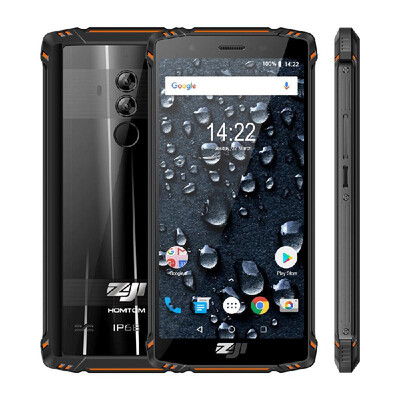 

HOMTOM ZOJI Z9 IP68 Waterproof Rugged Mobile Phone 6GB 64GB Heart Rate Helio P23 Android 81 57inch 5500mAh Face ID Fingerprint 4