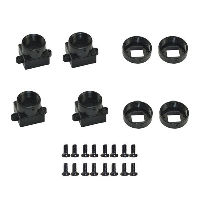 

Mixed 5pcs M12 MTV & 5pcs CS Metal Lens Mount CCTV Security Camera M12CS Mount Lens Holder Supports Bracket PCB Board Module Adap