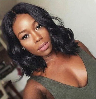 

Loose Body Wave Short Bob Lace Front Human Hair Wigs for Black Women Natural Color Brazilian Lace Front Wig Remy Human Hair Wigs