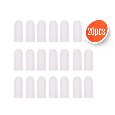 

Set of 20pcs Airbrush Cap Silicone Caps for Air Brush Paint Bottles Jar Caps for Master Iwata Painting Supplies