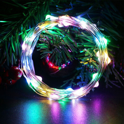 

OMTO 5M 10M Led String Lights Waterproof 3AA Battery Holiday lighting