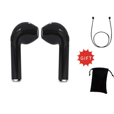 

Bluetooth Earphones Ear buds Wireless Headset TWS Double Twins Stereo Music Headphone For iPhone 6 Samsung Android Xiaomi Huawei