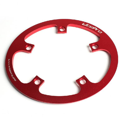 

Bike Bicycle Chainring Folding Bike Single Crank Ring Round Chain Ring BCD 130MM 5 Bolts Chainring 53T 45T