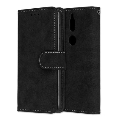 

MOONCASE Nokia 7 Vintage Scrub 3 Card Case - Black