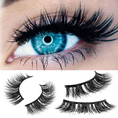 

〖Follure〗Mink 3D Real Natural Thick False Fake Eyelashes Eye Lashes Makeup Extension AB